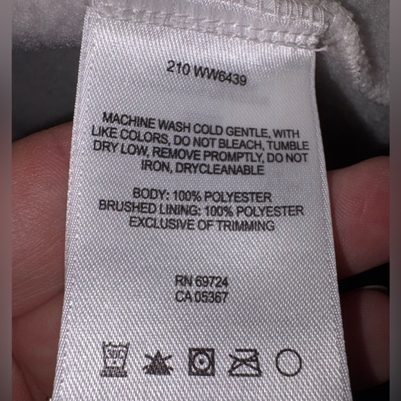 Columbia Cream Full-Zip Fleece Jacket Women’s size 1X Soft Lightweight Outdoor - Picture 7 of 8